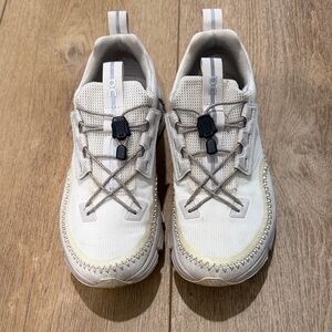 On Running Cream Athletic Shoes